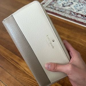 Kate Spade Wallet, Large & Zippable